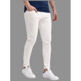 x20 - White Denim Skinny Fit Mens Jeans ( Pack of 1 ) - None