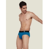 XYXX - Turquoise Cotton Mens Briefs ( Pack of 1 ) - None