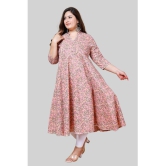 miravan - Multicoloured Cotton Women's Anarkali Kurti ( Pack of 1 ) - None