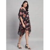 Curvydrobe Georgette Black Beach Dresses - Single - None