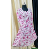 Long Chikankari Gowns-Xl / Wine