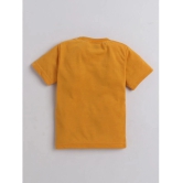 DKGF Fashion - Mustard Cotton Boys T-Shirt & Shorts ( Pack of 1 ) - None