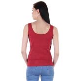 Zourt Cotton Camisoles - Maroon Single - None