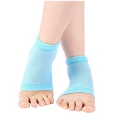 Gatih Pain Relief Heel Socks Foot Wood Polish Gel Socks for Dry Hard Cracked Heel Repair Foot Care 1 no.s