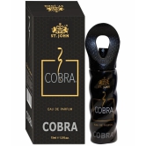 ST.JOHN Cobra Live 150ml*2,Cool 150ml & Perfume 15ml Deodorant Spray & Perfume for Men - Pack of 4