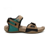 ASIAN - Brown Mens Floater Sandals - None