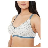 Clovia Cotton Everyday Bra - White - 32C