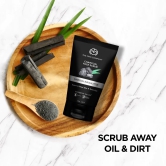 Charcoal Face Scrub | Charcoal & Eucalyptus Face Scrub and Free Face Cream