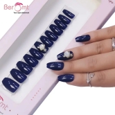 PARTY NAILS UNIQUE CHARM (NAIL KIT INCLUDED)-blue ink