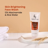 Skin Brightening 12% Niacinamide & Rice Water Face Wash