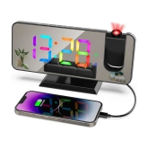 Mantra Digital Acrylic Table Clock - Pack of 1