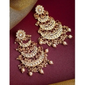 Padmavati Bangles Gold Chandbalis Earrings ( Pack of 1 ) - Gold