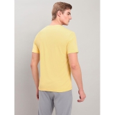 Technosport Yellow Polyester Slim Fit Men's Sports T-Shirt ( Pack of 1 ) - None