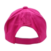 Zacharias Unisex Kids Cotton Cap kc-24 (Dark Pink_1-5 Years) (Pack of 1) - None