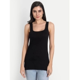 AIMLY Cotton Camisoles - Black Single - None