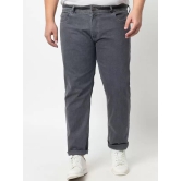 Men Slim Mid Rise Grey Jeans