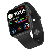 VEhop HD-IPS Display with Bluetooth Calling Black Smart Watch