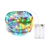 MIRADH 3M 30 Led- 2 Mode Still & Blink String Lights - Multicolour