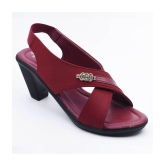 Dream Makers - Red Women''s Sandal Heels - None