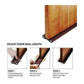 Excent Door Bottom Sealing Strip Guard For Door (Size-42 inch) (Pack of 4 ) (Brown) Door Seal