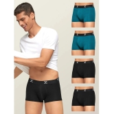 XYXX - Multicolor Modal Mens Trunks ( Pack of 5 ) - None