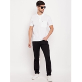 UNIBERRY - White Cotton Regular Fit Mens Polo T Shirt ( Pack of 1 ) - None