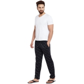 Vimal Jonney Black Cotton Trackpants Single - None