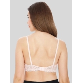 ILRASO - Pink Lace Non Padded Womens T-Shirt Bra ( Pack of 1 ) - None