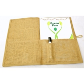 Jute file folder