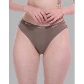 Madam Coffee panty Cotton Lycra Solid Womens Hipster ( Pack of 1 ) - None