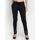 Women Black Stretchable Trouser