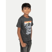 Radprix Black Cotton Blend Boys T-Shirt ( Pack of 1 ) - None