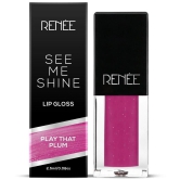 Renee - Purple Glossy Lip Gloss 2.5