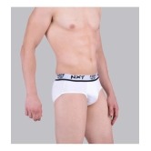 Force NXT Cotton Mens Briefs ( White ) - None