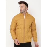 9TY3REE Polyester Men''s Puffer Jacket - Mustard ( Pack of 1 ) - None