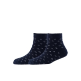 Pack Of 2 Patterned Cotton Ankle Length Socks