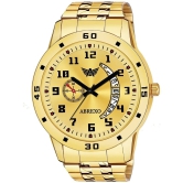 Abrexo Gold Stainless Steel Analog Mens Watch