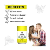 Nutriherbs Saw Palmetto Extract 500 mg100% Natural & Pure - 60 Capsule | For Hair Growth and Prevents Hair Loss