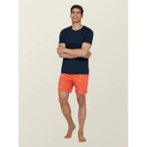 XYXX - Orange Cotton Blend Mens Boxer- ( Pack of 1 ) - None