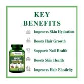 Agniveda Naturals Plant-Based Hair Vitamins Biotin, Dht Blocker, Promotes Hair Growth - 60 Veg Caps