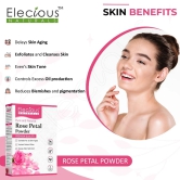 Elecious Pure Rose Petals Powder (200 Grams)