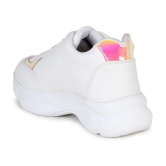 Ishransh White Women''s Sneakers - None