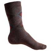 Texlon - Multicolor Woollen Men's Mid Length Socks ( Pack of 3 ) - Multicolor