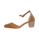 MARC LOIRE Brown Block Heels - None