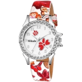 Mikado Leather Round Womens Watch