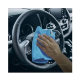 SOFTSPUN Microfiber Cloth -15pcs - Small - 20x30cms - 340 GSM Sky Blue - Thick Lint & Streak-Free Multipurpose Cloths -Automotive Microfibre Towels for Car Bike Cleaning Polishing Washing & 