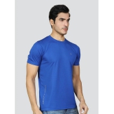 Supersquad Polyester Regular Fit Solid Half Sleeves Mens T-Shirt - Blue ( Pack of 1 ) - None