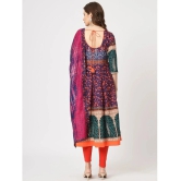 Pannkh - Multicoloured Rayon Womens Anarkali Kurti ( Pack of 1 ) - None