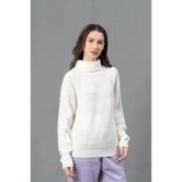 Mode By RedTape Women Off White Solid Sweater