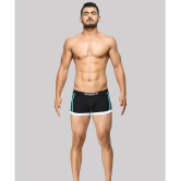 BASIICS By La Intimo - Black BCSTR01 Spandex Mens Trunks ( Pack of 1 ) - None